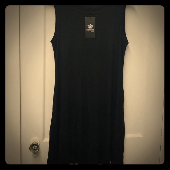 Black Stretchy Dress by Women's Boutique - Picture 1 of 1